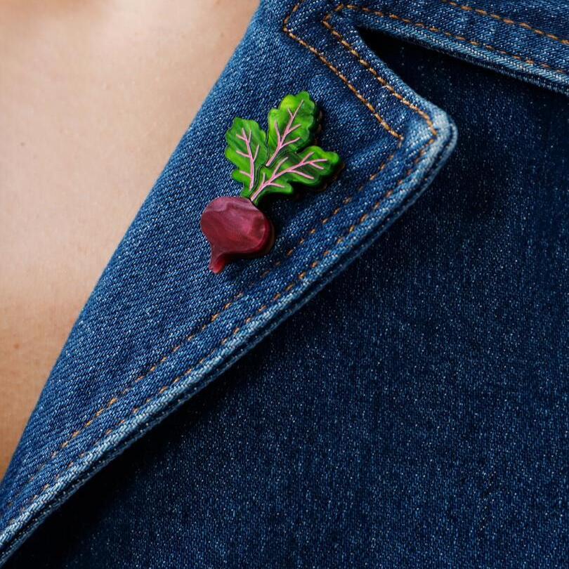 Beetroot Pin