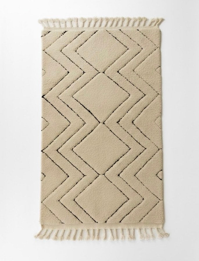 The ‘Atlas Cloud’ Rug: Dyed with Moroccan Walnut Shell