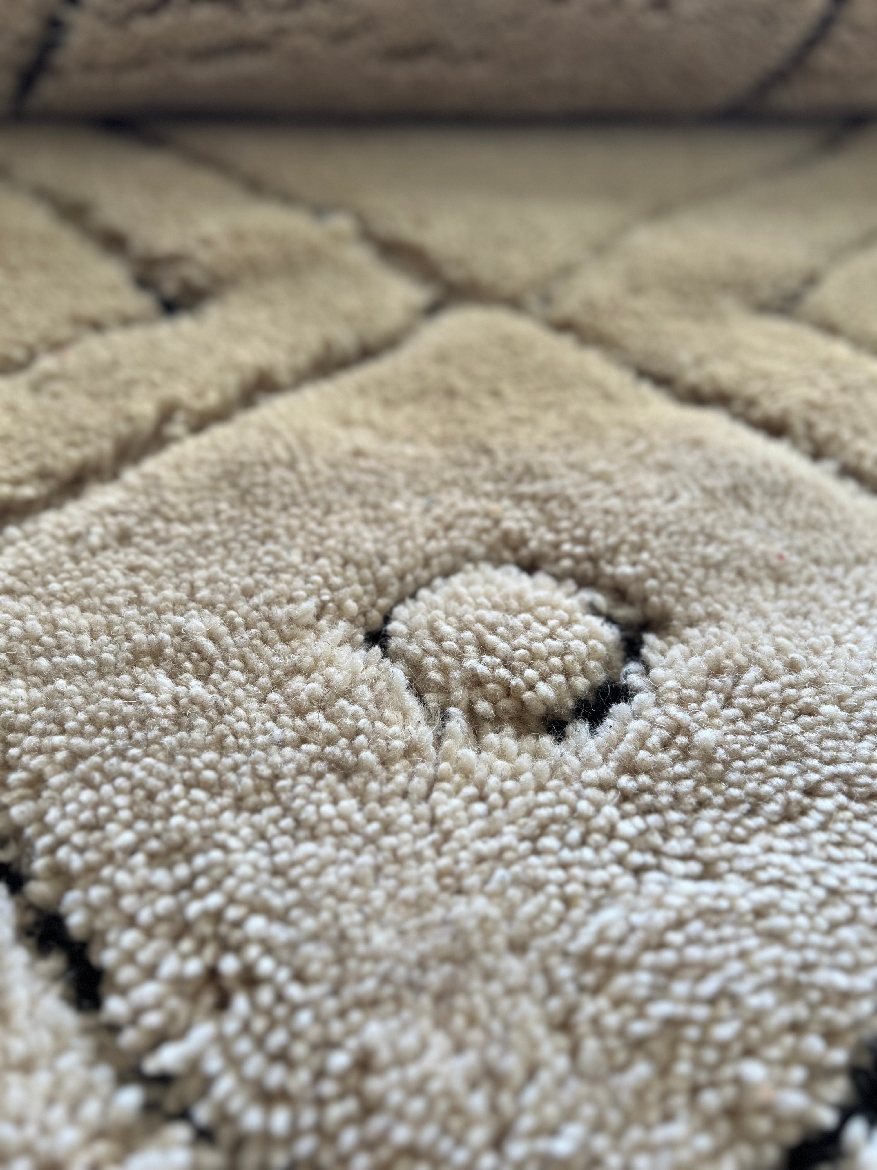 The ‘Atlas Cloud’ Rug: Dyed with Moroccan Walnut Shell