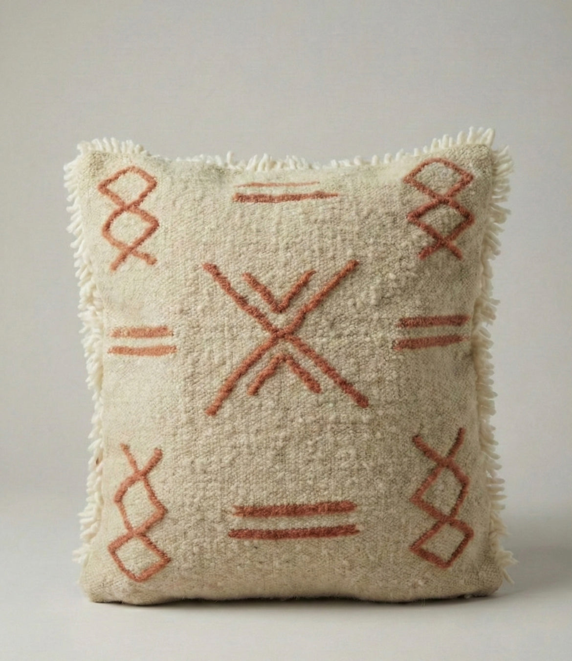 The 'Camel’s Dream' Pillow Case: Dyed with Madder Roots & Walnut Shells