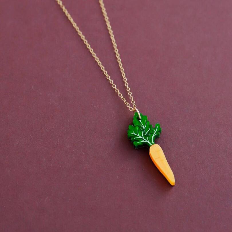 Carrot Necklace