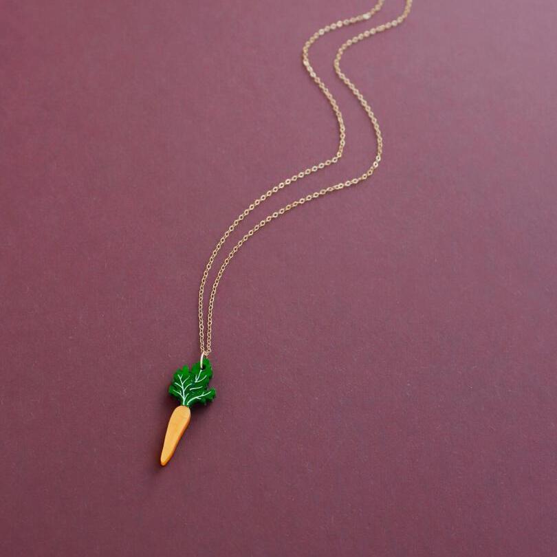 Carrot Necklace