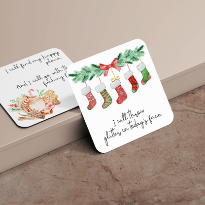 Christmas Mini Sweary Affirmation Cards