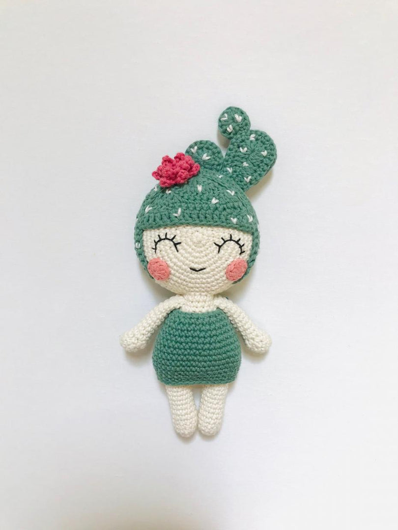 Crochet Cute CACTUS doll!