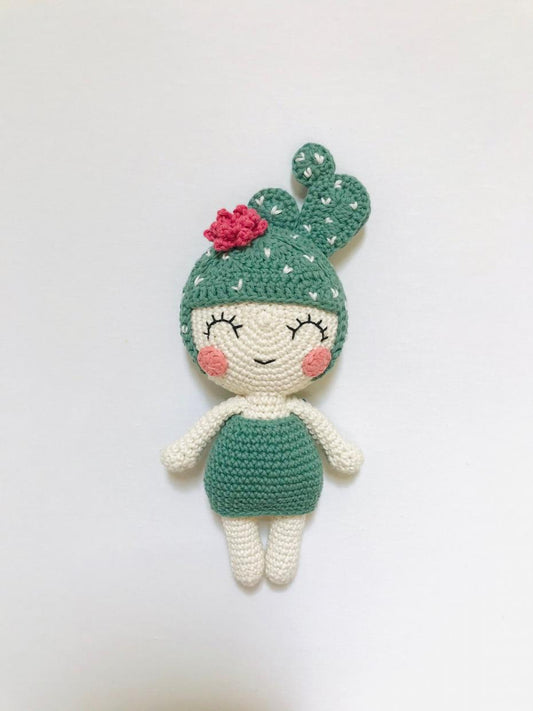 Crochet Cute CACTUS doll!