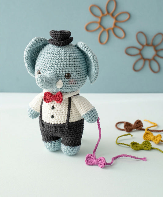 Crochet Elephant little amigurumi