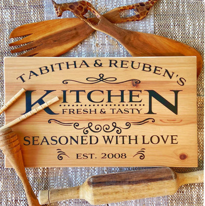 Custom Kitchen Sign