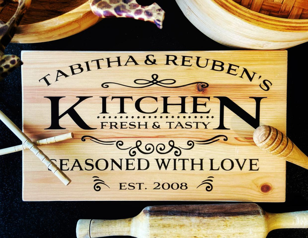 Custom Kitchen Sign