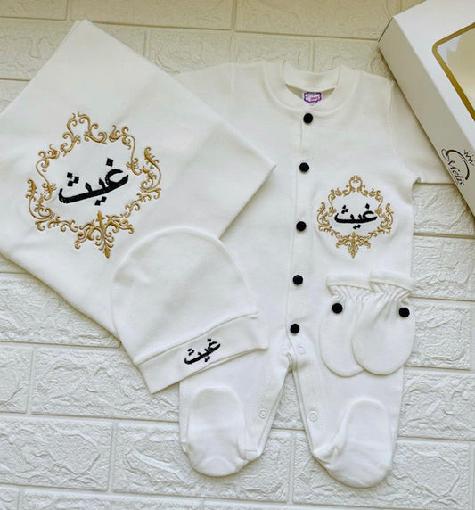 Customize Embroidery Baby Clothes