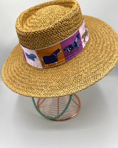 Elegant and chic straw hat