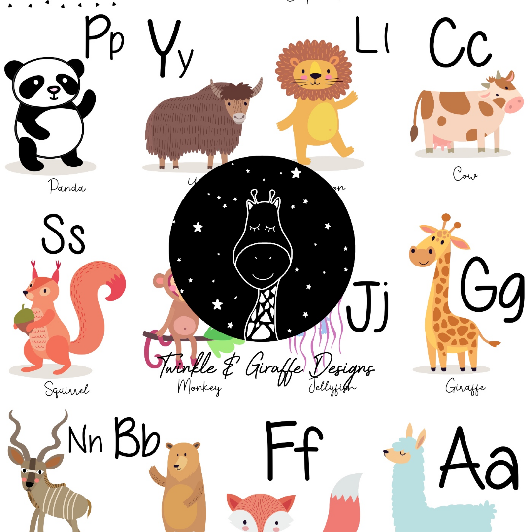 English Alphabet Cards