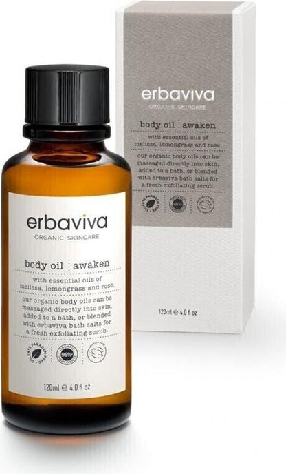 Erbaviva Awaken Body Oil 4fl oz