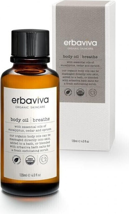 Erbaviva Breathe Body Oil 4fl oz