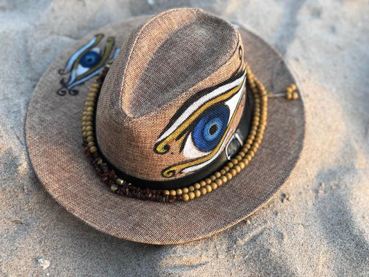 Eye of Hores Cowboy Hat