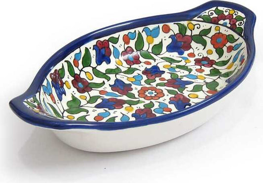 Fyrouzi Handmade Oval Serving Bowl