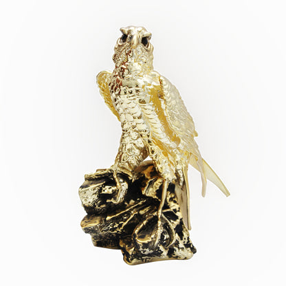 Gold / Silver Plated Arabian Falcon Souvenir (Peregrine Falcon)