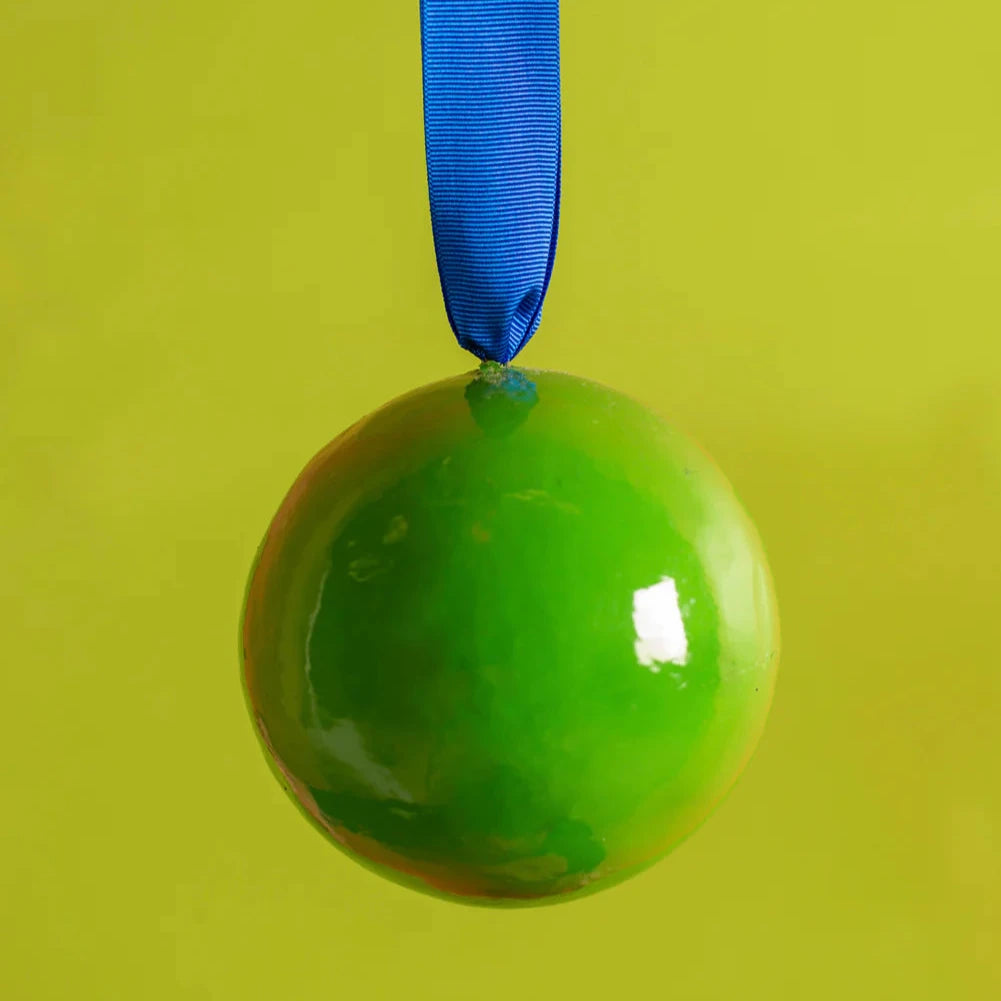 Green Block Bauble