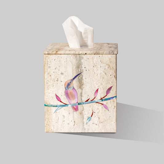 Humming Bird Tissue Box