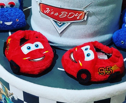 Disney's Lightening McQueen nappy diaper cake by Bumpp2Babyy / Baby gift / boy baby shower gift