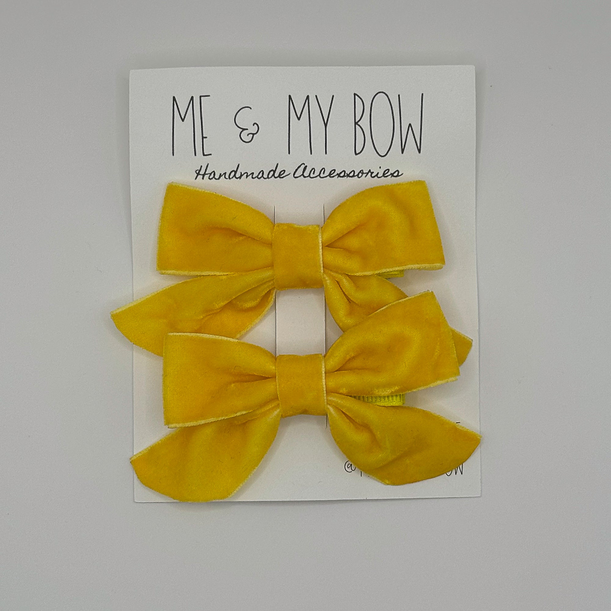 Bestseller | VELVET BUTTERFLY BOWS for Girls | Set of 2 Hair Clips | Perfect to Match Dresses and Outfits | Autumnal Colors