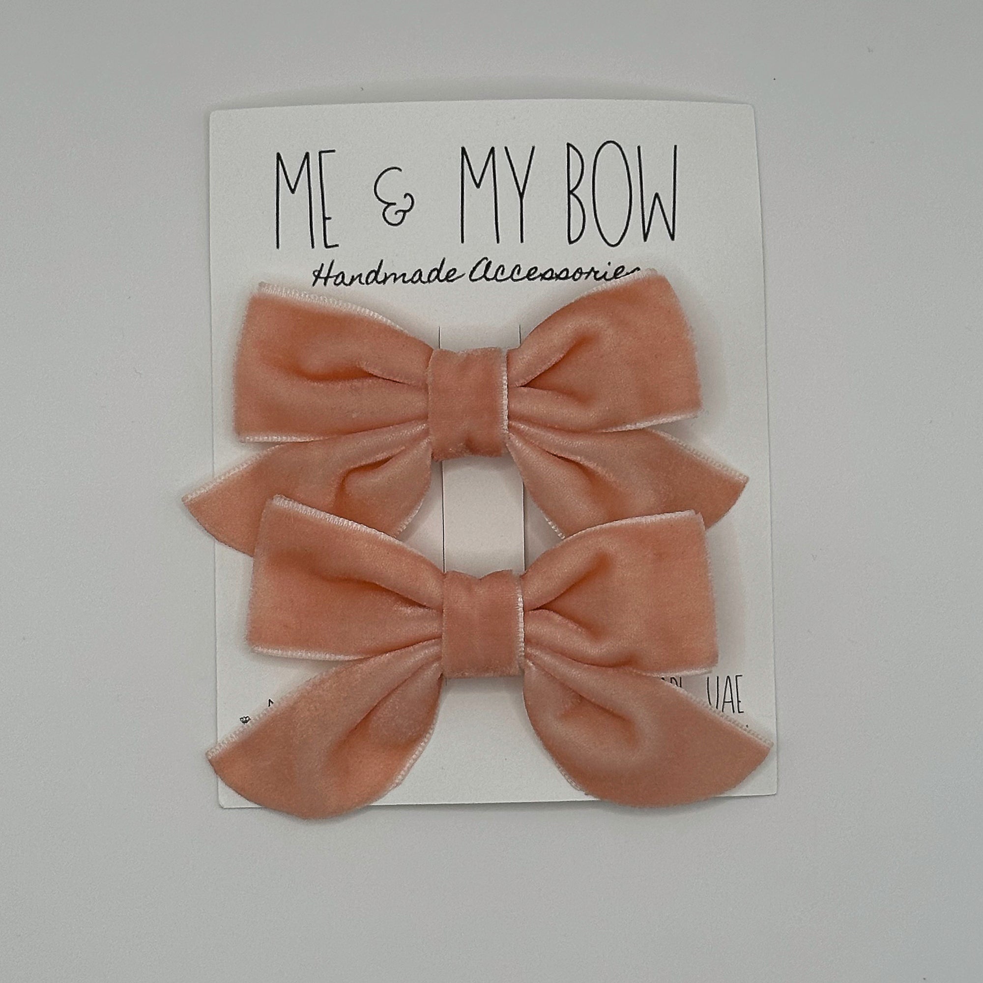 Bestseller | VELVET BUTTERFLY BOWS for Girls | Set of 2 Hair Clips | Perfect to Match Dresses and Outfits | Pink Series