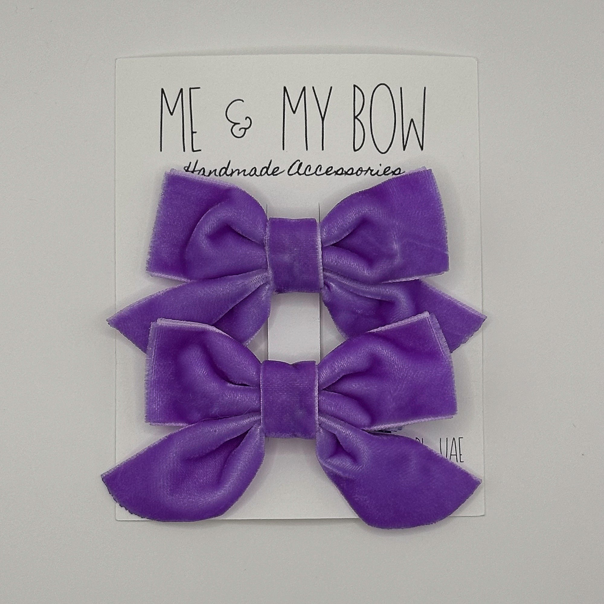 Bestseller | VELVET BUTTERFLY BOWS for Girls | Set of 2 Hair Clips | Perfect to Match Dresses and Outfits | Spring Summer Vibes