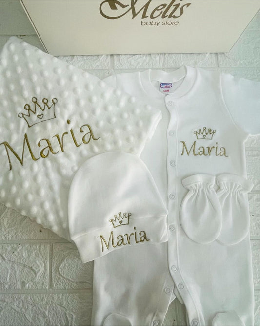 Baby clothes customize gift set