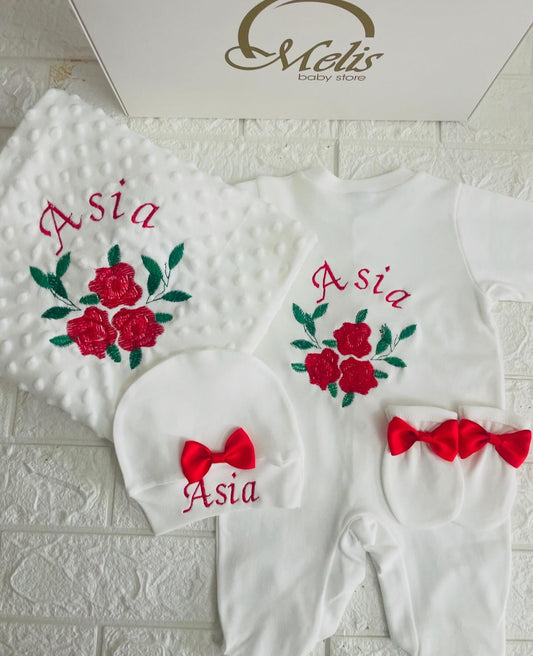 Baby clothes customize gift set