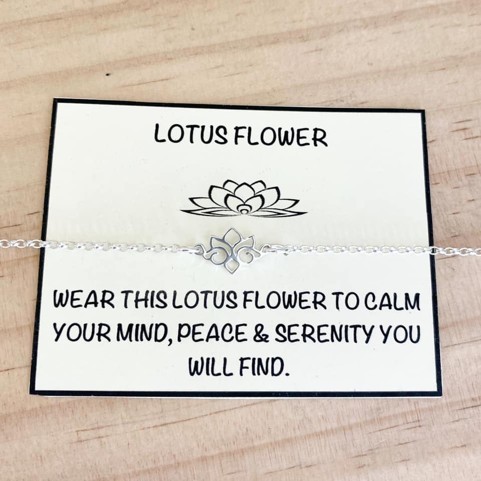 Lotus Flower Bracelet