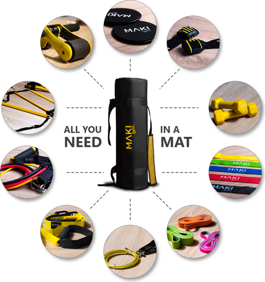 MAKI gym - Portable Home Gym with online Fitness programs