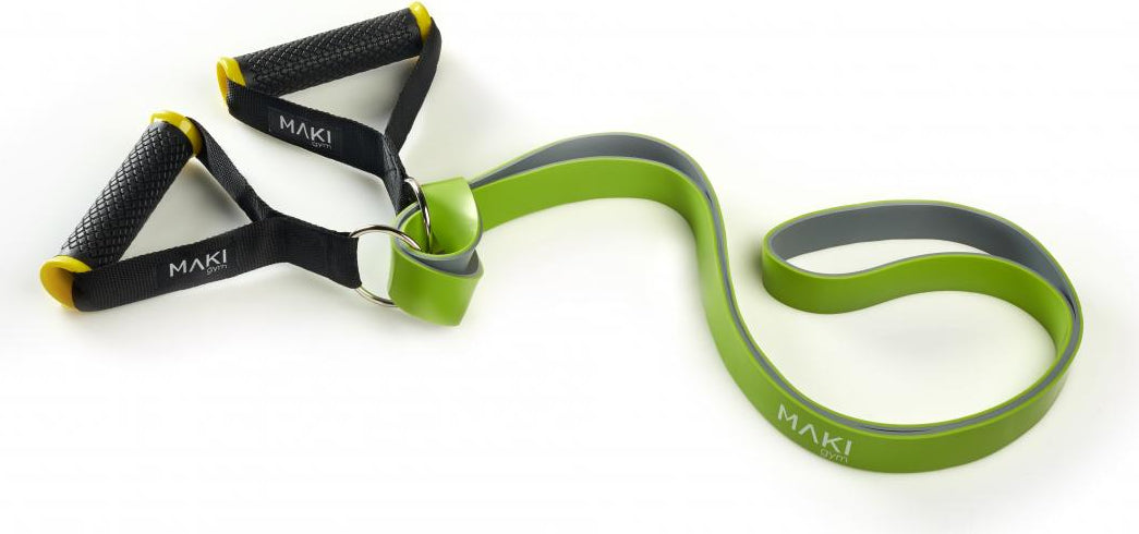 MAKI gym - Resistance Band Set: Double Layer, Premium Quality Pull up Band set.