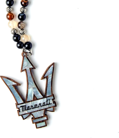 Maserati car pendant, mirror hanger gift, high-end car accessory