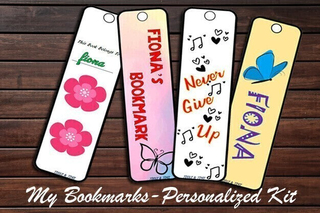 MY BOOKMARKS – Personalized Kit (Digital Download)