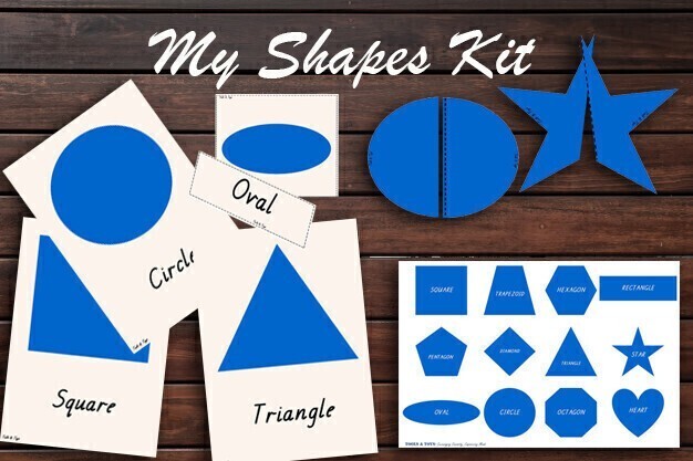 MY SHAPES –  ACTIVITY PACK (Digital Download)