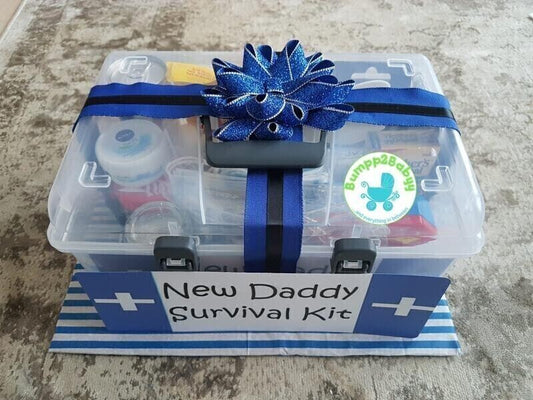 New Daddy's Survival Kits / Baby shower gift / new baby gift / gifts for him