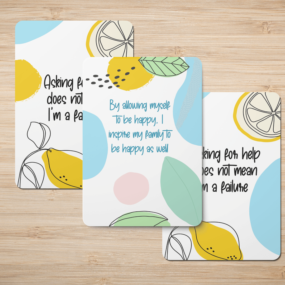 New Mama Affirmation Cards - Set of 20