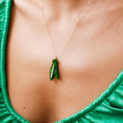 Peas in A Pod Necklace