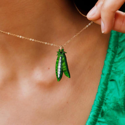 Peas in A Pod Necklace