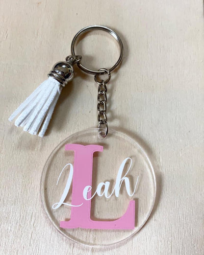 Personalised Acrylic Keyring