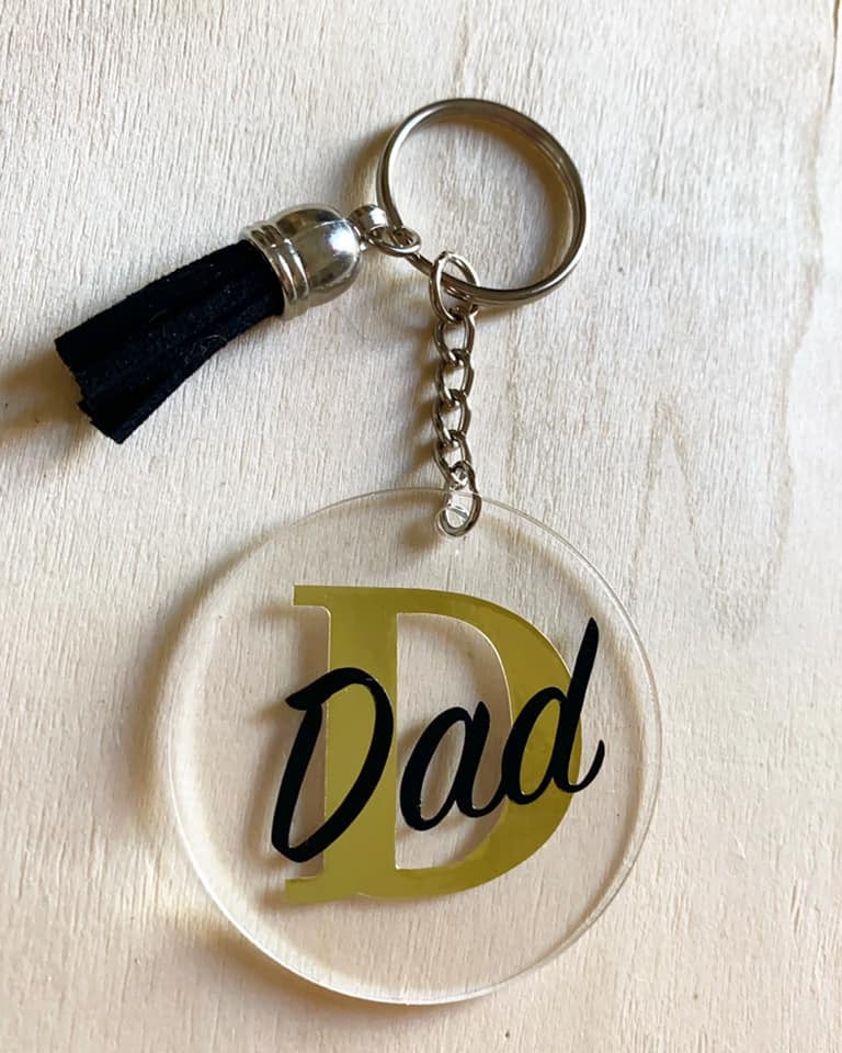 Personalised Acrylic Keyring