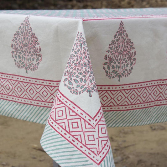 Pink Lotus Table Cloth