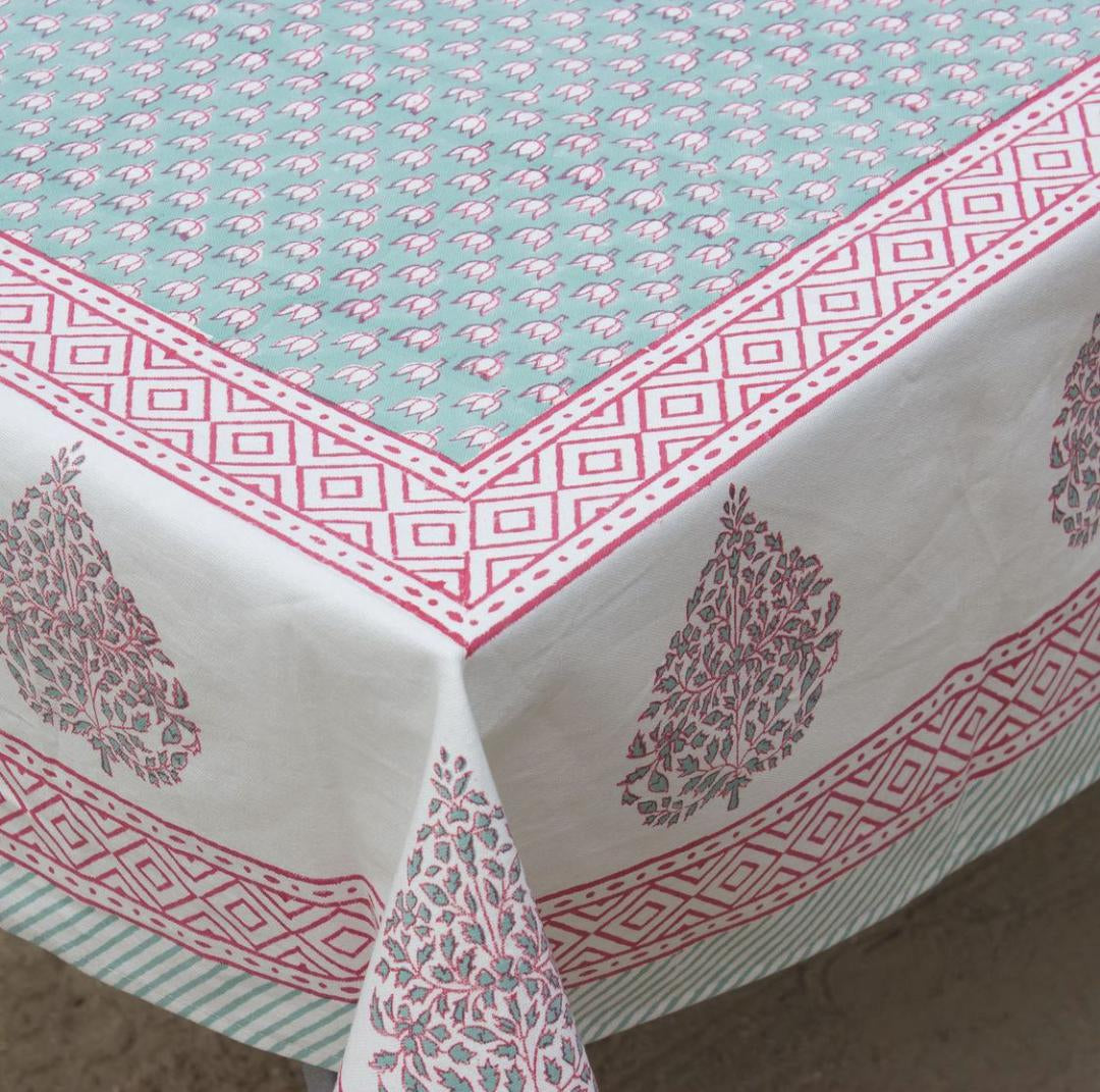 Pink Lotus Table Cloth