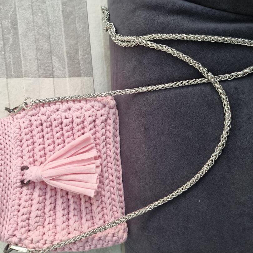 Pink handbag