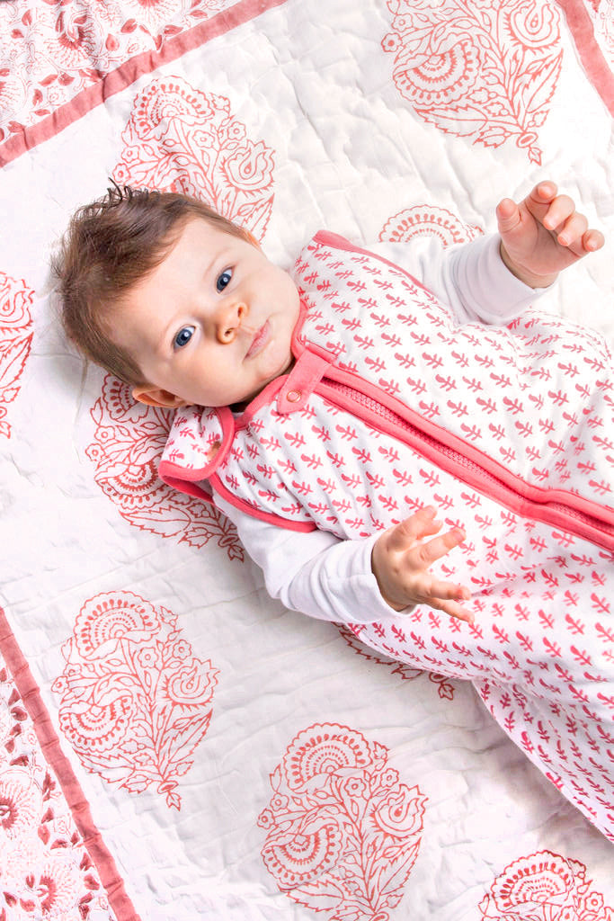 WEARABLE SLEEP BAG - TOG 0.6 - PINK CITY