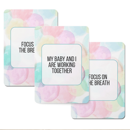 Pregnancy Journey Affirmation Cards - Set of 20