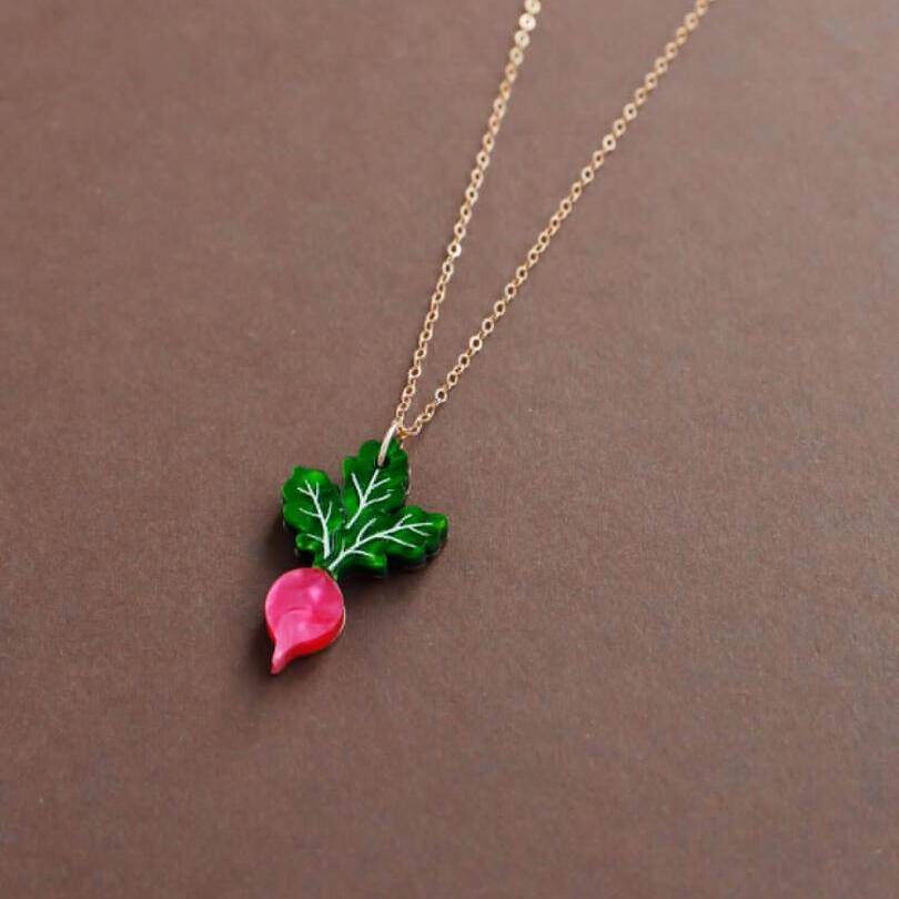 Radish Necklace