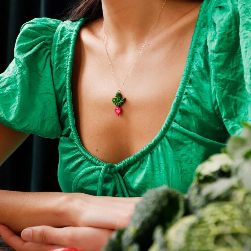 Radish Necklace