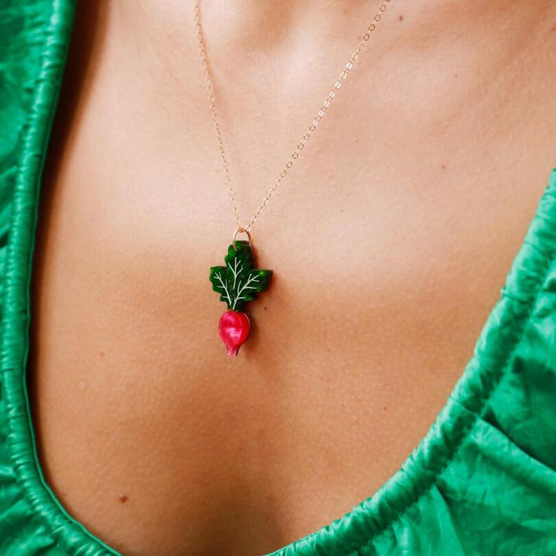 Radish Necklace