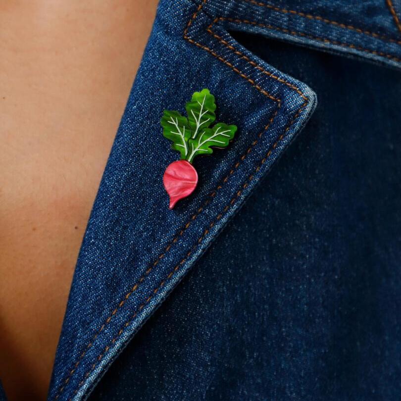 Radish Pin