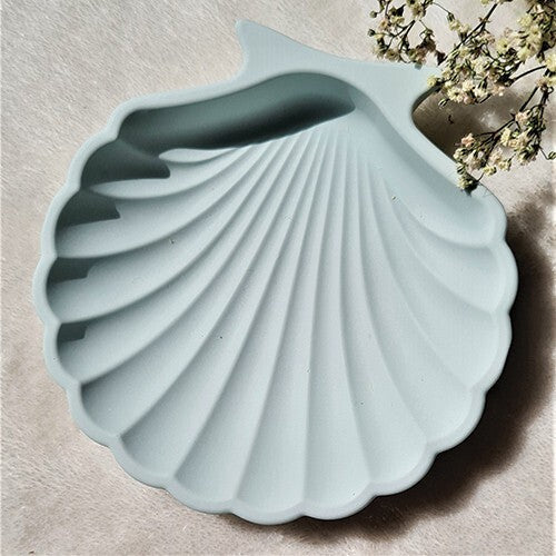 Shell design decorative Dish ( light blue ) for your home decor